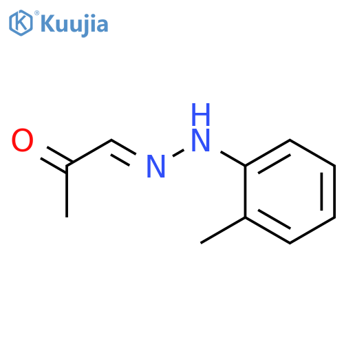 PROPANAL, 2-OXO-, 1-[(2-METHYLPHENYL)HYDRAZONE] structure