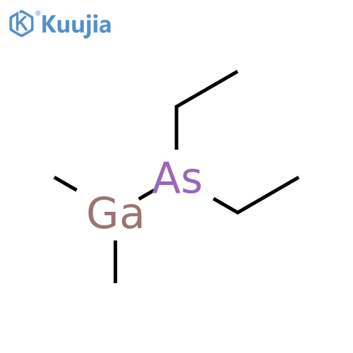 gallium, (diethylarsino)dimethyl- structure