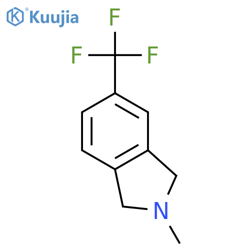 1H-Isoindol-1-yl, 2,3-dihydro-2-methyl-5-(trifluoromethyl)- structure