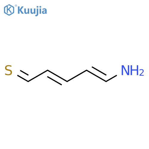 2,4-Pentadienethial, 5-amino- structure