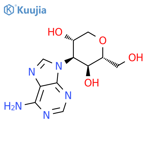 D-Altritol, 3-(6-amino-9H-purin-9-yl)-1,5-anhydro-3-deoxy- structure
