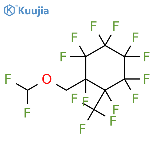 Cyclohexane, (difluoromethoxymethyl)decafluoro(trifluoromethyl)- structure