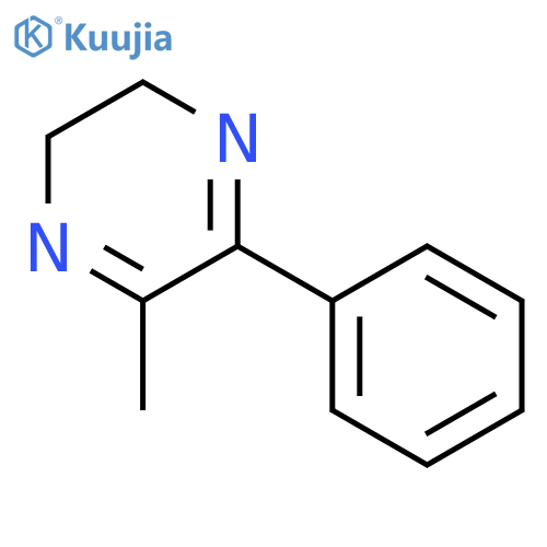 5-Methyl-6-phenyl-2,3-dihydropyrazine structure