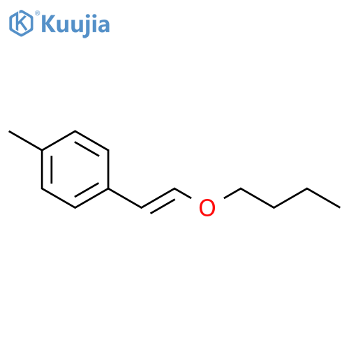 Benzene, 1-(2-butoxyethenyl)-4-methyl- structure