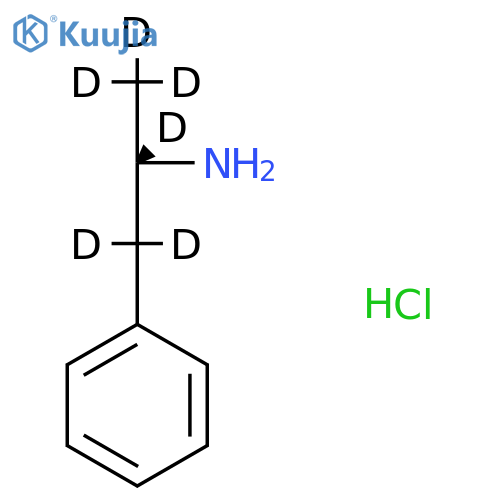 (S)-Amphetamine-D6 Hydrochloride structure
