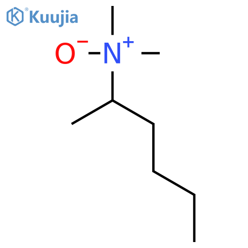 2-Hexanamine, N,N-dimethyl-, N-oxide structure
