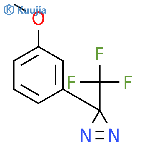 3-(3-Methoxyphenyl)-3-(trifluoromethyl)-3H-diazirine structure