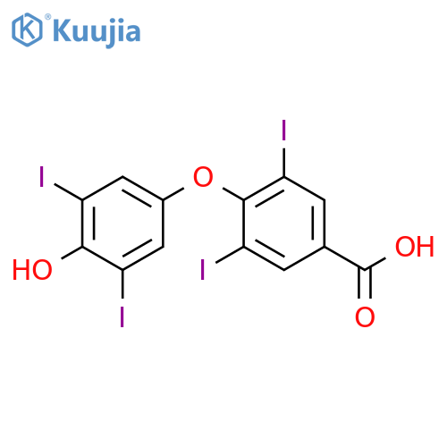 3,3',5,5'-Tetraiodo Thyroformic Acid, ~90% structure