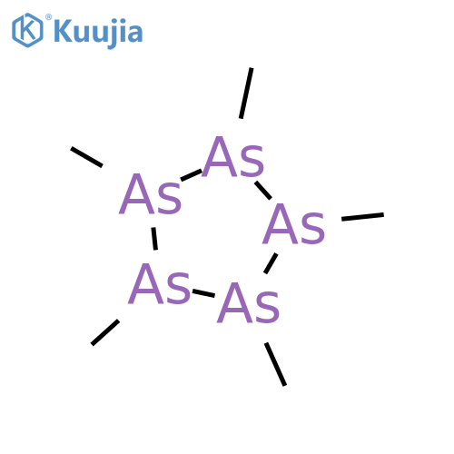 pentamethylpentaarsolane structure