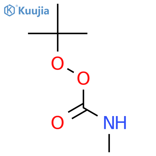2-Methyl-2-[(methylcarbamoyl)peroxy]propane structure