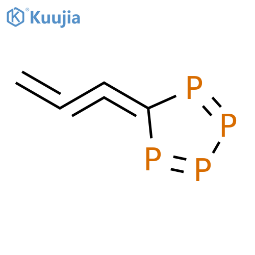 1,2-Propadienylidene, 3-(5H-tetraphosphol-5-ylidene)- structure