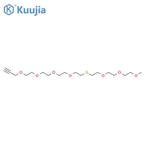 m-PEG3-S-PEG4-propargyl structure