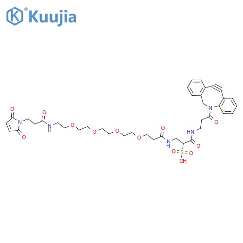 Sulfo DBCO-PEG4-Maleimide structure