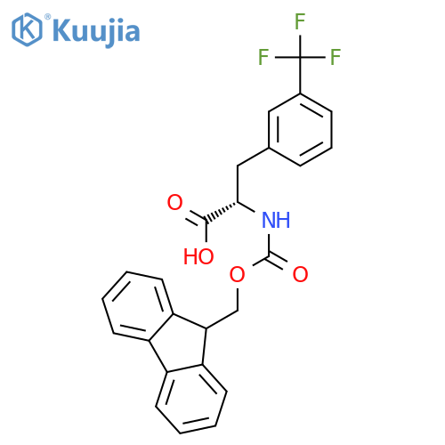 Fmoc-L-3-Trifluoromethylphenylalanine structure