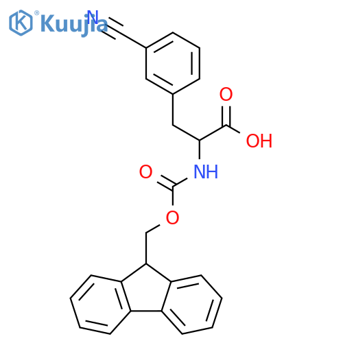 Fmoc-L-3-Cyanophenylalanine structure