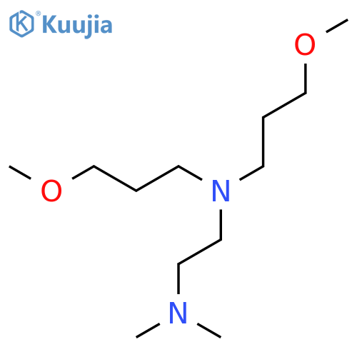 1,2-Ethanediamine, N1,N1-bis(3-methoxypropyl)-N2,N2-dimethyl- structure