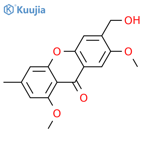 1,7-Dihydroxy-6-(hydroxymethyl)-3-methylxanthone; 1,7-Di-Me ether structure