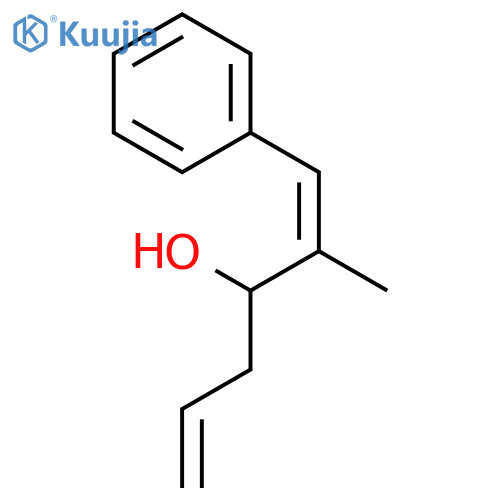 1,5-Hexadien-3-ol, 2-methyl-1-phenyl-, (Z)- structure