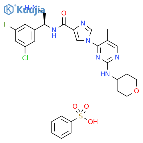 ASN007 benzenesulfonate structure