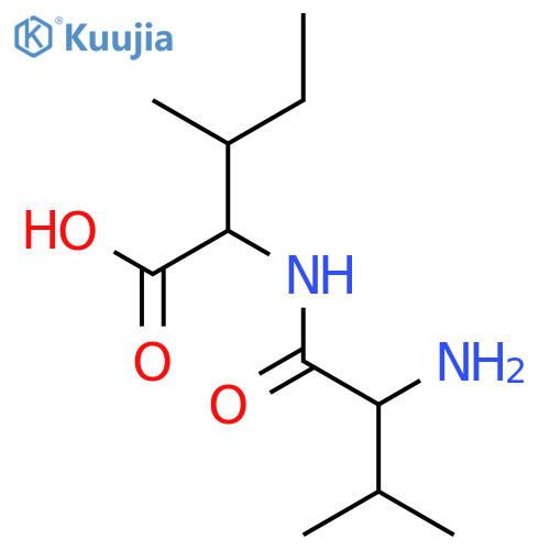 L-Valyl-L-isoleucine structure