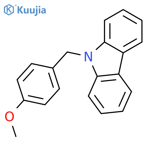 9H-Carbazole, 9-[(4-methoxyphenyl)methyl]- structure