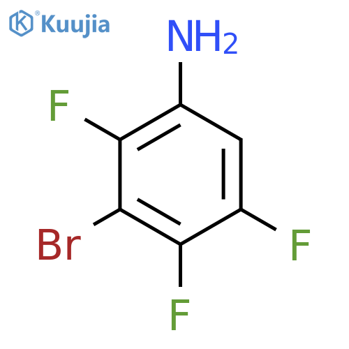 3-Bromo-2,4,5-trifluoroaniline structure
