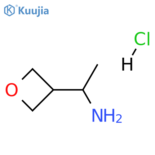 1-(oxetan-3-yl)ethan-1-amine hydrochloride structure