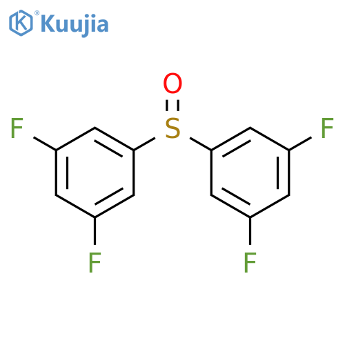 1,1′-Sulfinylbis[3,5-difluorobenzene structure
