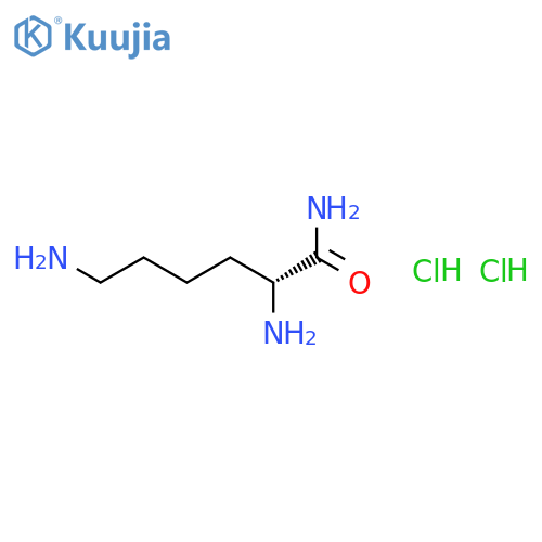 H-D-Lys-NH2 Dihydrochloride structure
