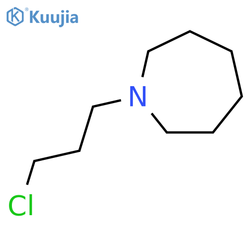 1-(3-chloropropyl)azepane structure