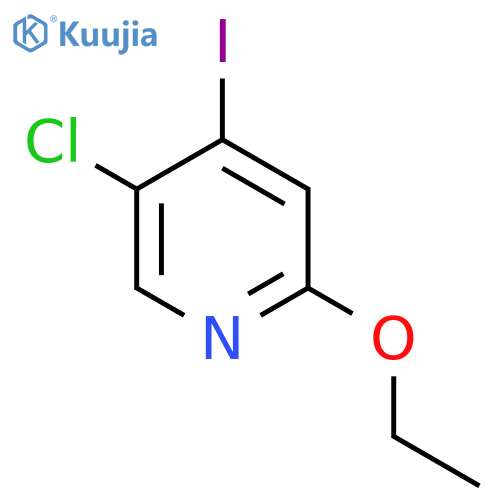 5-Chloro-4-iodo-2-ethoxypyridine structure