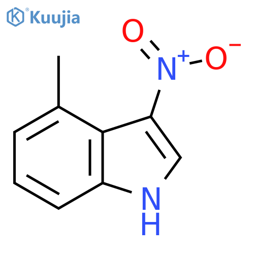 4-Methyl-3-nitro-1H-indole structure