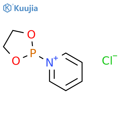 Pyridinium, 1-(1,3,2-dioxaphospholan-2-yl)-, chloride structure