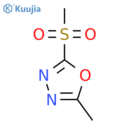 2-Methanesulfonyl-5-Methyl-[1,3,4]Oxadiazole(WX682922) structure