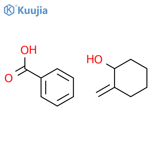 Cyclohexanol, 2-methylene-, benzoate structure