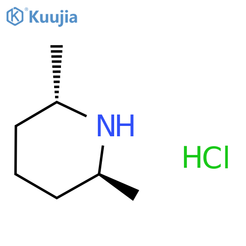 (2S,6S)-2,6-dimethylpiperidine;hydrochloride structure