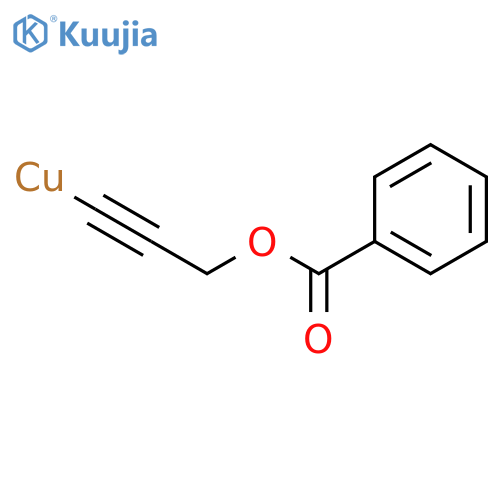 Copper, [3-(benzoyloxy)-1-propynyl]- structure