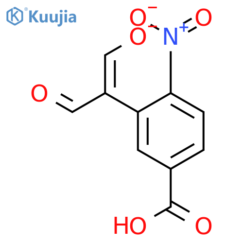 2-(5-Hydroxycarbonyl-2-nitrophenyl)-malondialdehyde Monohydrate structure