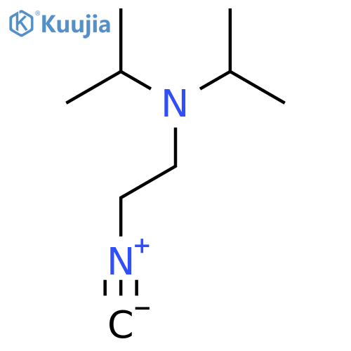 (2-Isocyanoethyl)bis(propan-2-yl)amine structure