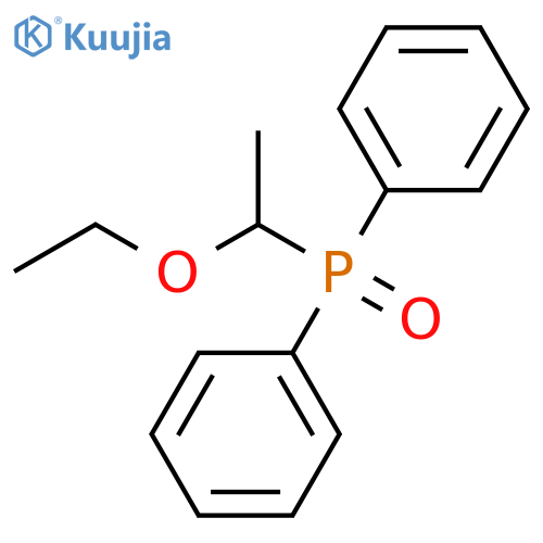 Phosphine oxide, (1-ethoxyethyl)diphenyl- structure