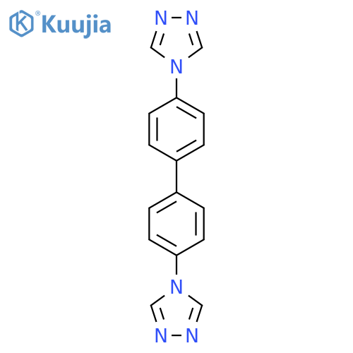 4,4'-Di(4H-1,2,4-triazol-4-yl)-1,1'-biphenyl structure