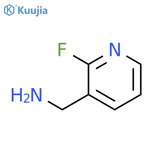 (2-fluoro-3-pyridyl)methanamine structure