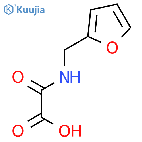 Acetic acid, [(2-furanylmethyl)amino]oxo- structure