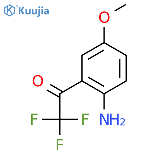 Ethanone,1-(2-amino-5-methoxyphenyl)-2,2,2-trifluoro- structure