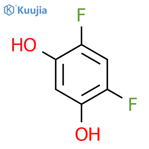 1,3-Benzenediol,4,6-difluoro- structure