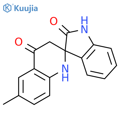 Spiro[3H-indole-3,2'(1'H)-quinoline]-2,4'(1H,3'H)-dione, 6'-methyl- structure