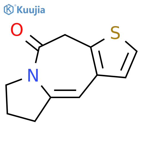 9H-Pyrrolo[1,2-a]thieno[3,2-d]azepin-9-one, 5,6,7,10-tetrahydro- structure