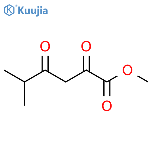 Methyl 5-methyl-2,4-dioxohexanoate structure
