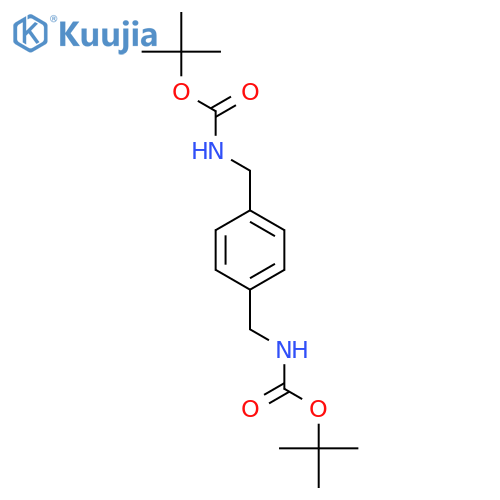 Ditert-butyl 1,4-Benzyldicarbamate, 97% structure