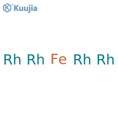 Iron, compd. with rhodium (1:4) structure